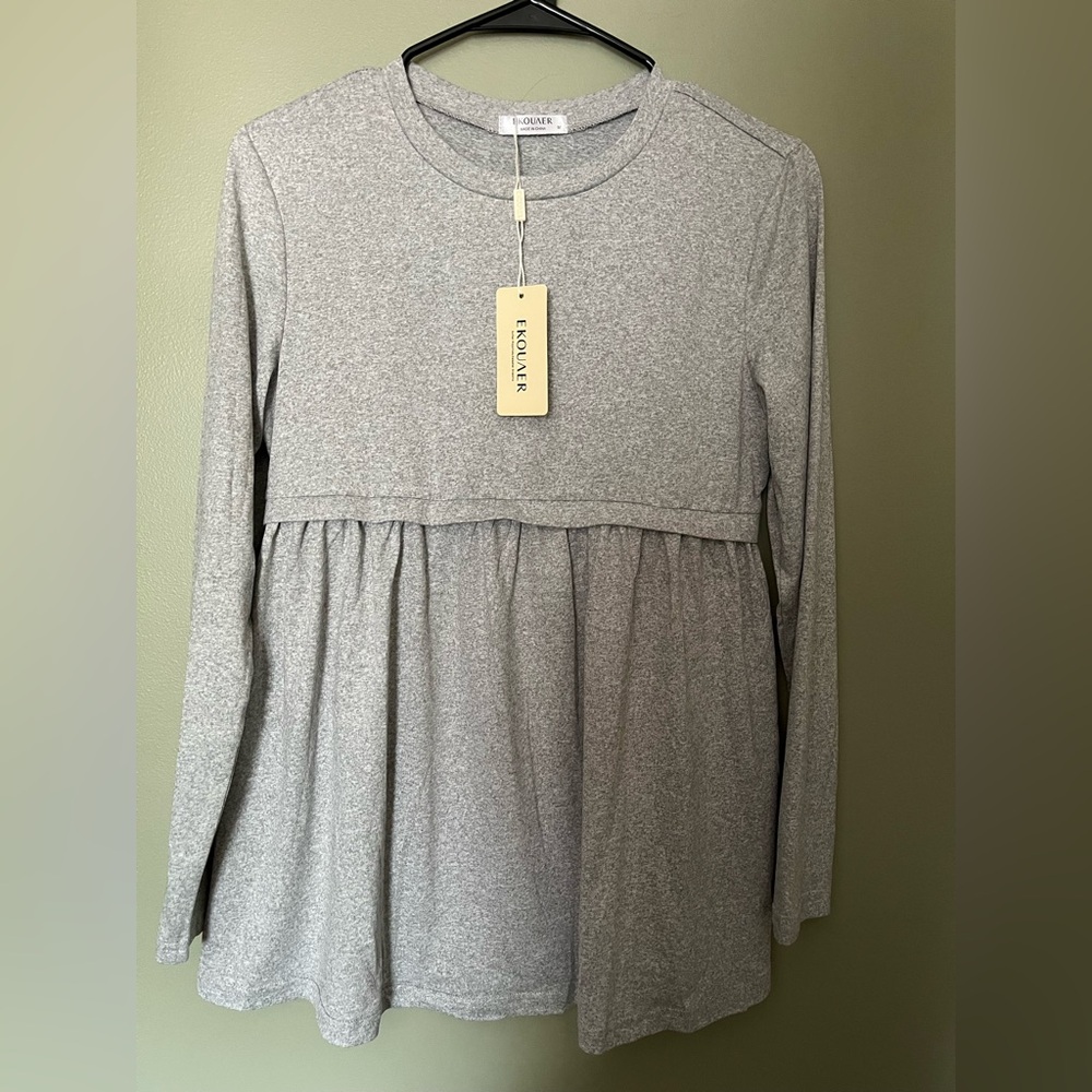 Ekouaer maternity too NWT